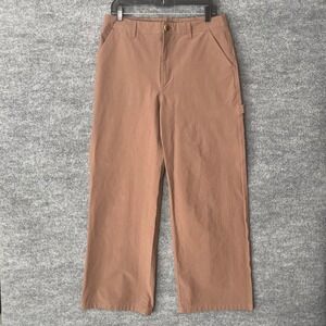 Vuori Womens Getaway Carpenter Performance Pants Brown Size L VW4122